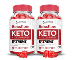 Justified Laboratories Boostline keto gummies with apple cider vinegar bottle in daily routine