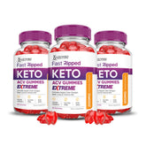 Justified Laboratories Fast Ripped Keto ACV Gummies bottle with apple cider vinegar supports daily wellness.