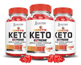 Justified Laboratories Ignite Keto ACV Gummies 3-Pack front view