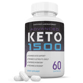Justified Laboratories Keto 1500 bottle front view