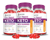 Justified Laboratories Keto Rush ACV Gummies bottle front view