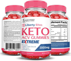 Justified Laboratories Liberty Bites two-pack display shows extra supply advantage