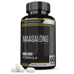 Justified Laboratories Maasalong Advanced Men's Health Capsules bottle