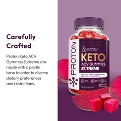 Justified Laboratories Proton Keto ACV ingredients information on label