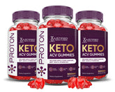 Justified Laboratories Proton Protein Keto ACV Gummies bottle front shows vegan formula for daily wellness