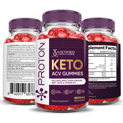 Justified Laboratories Proton Protein Keto ACV Gummies daily ritual-friendly snack for easy routine integration.