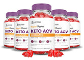 Justified Laboratories Rapid Ripped Keto ACV bottle showing 1000mg per serving for daily use.