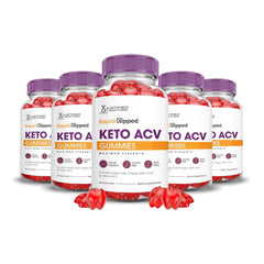 Justified Laboratories Rapid Ripped Keto ACV bottle showing 1000mg per serving for daily use.