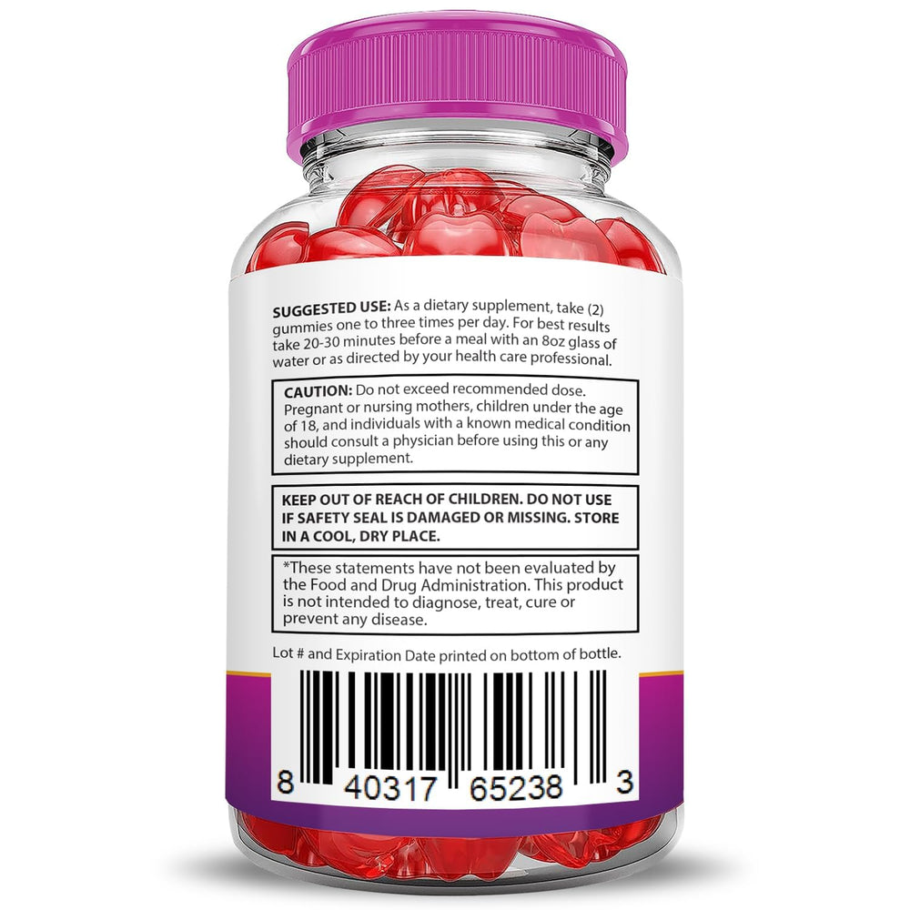 Justified Laboratories Ripped Results Keto ACV Gummies vegan gluten free and gelatin free