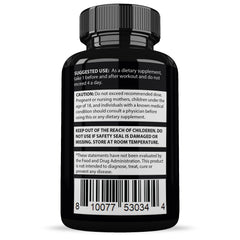 Close-up of ingredients for Savage Grow Max 1600MG