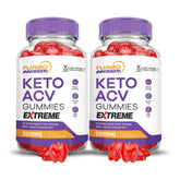 Justified Laboratories Turbo Ripped Keto ACV Gummies bottle pour for easy daily use.