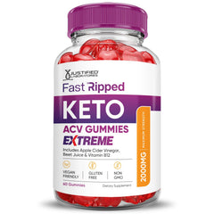Justified Laboratories vegan non-GMO gummies with gelatin-free pectin base, easy to chew.