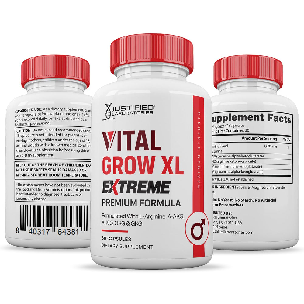 Lifestyle image of a man incorporating Vital Grow XL Extreme into daily routine