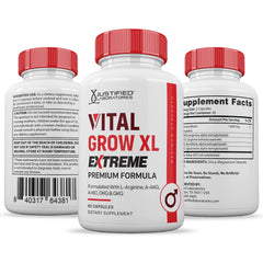 Lifestyle image of a man incorporating Vital Grow XL Extreme into daily routine