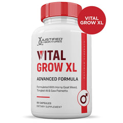 Vital Grow XL Pills with water for daily use