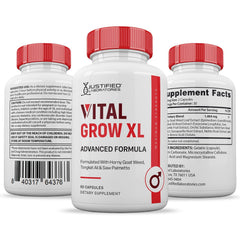 Lifestyle scene with Vital Grow XL Pills on a bedside table