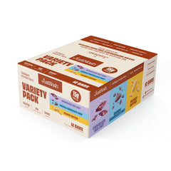 Nutrition facts for JUSTNOSH Chocolate Lovers Variety Pack