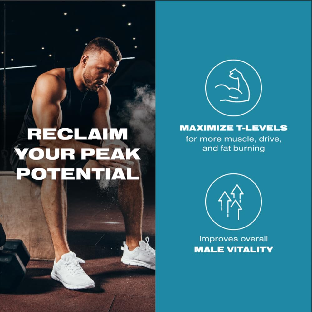 Juvenon Alpha Gold Male daily-use scene illustrates a simple, consistent supplementation routine.