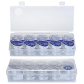 JynJyn 2-Pack Contact Lens Organizer Case front view