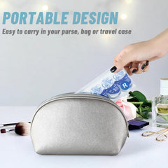 Compact travel-friendly lens storage solution