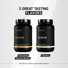 Kaged Kasein vanilla creamy texture ready to blend smoothly