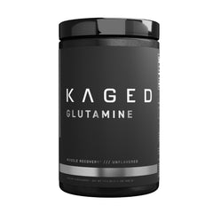 Kaged Muscle L-Glutamine Powder 500g jar front view