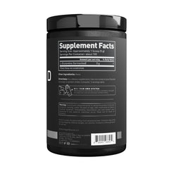 Unflavored L-Glutamine powder in jar