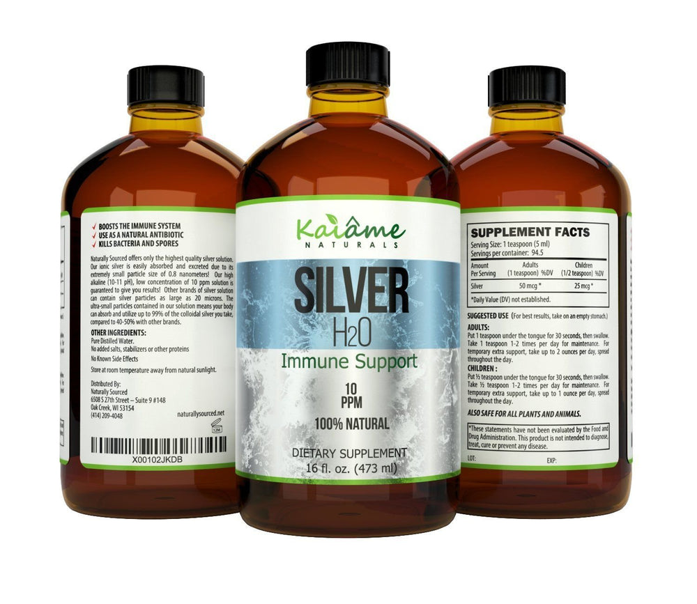 Pet-safe colloidal silver with kitchen use example