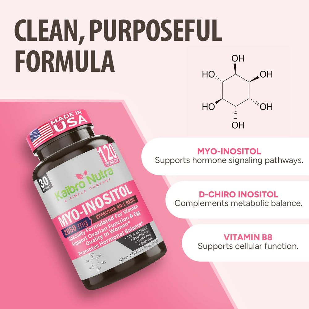 Kaibro Nutra supplement facts label close-up showing ingredient amounts