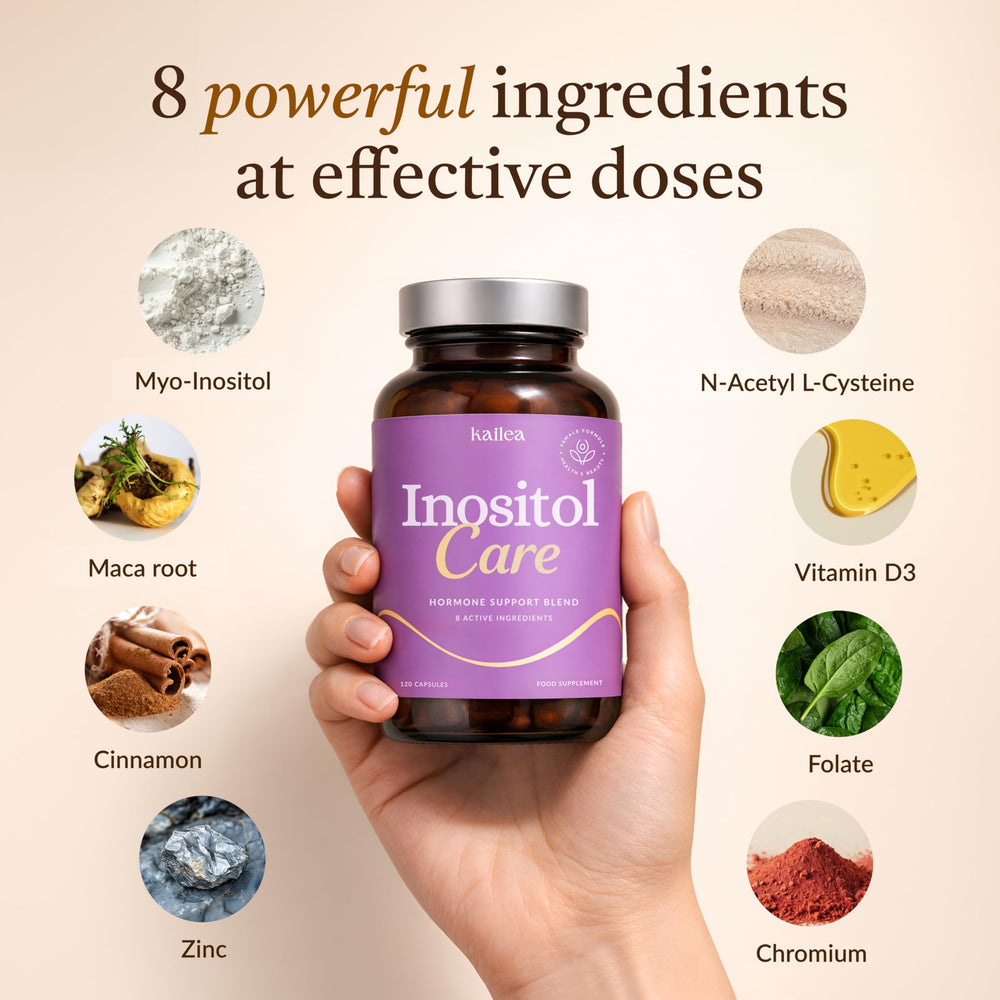 kailea powdered ingredient texture showing natural botanicals, pure-formulation benefit