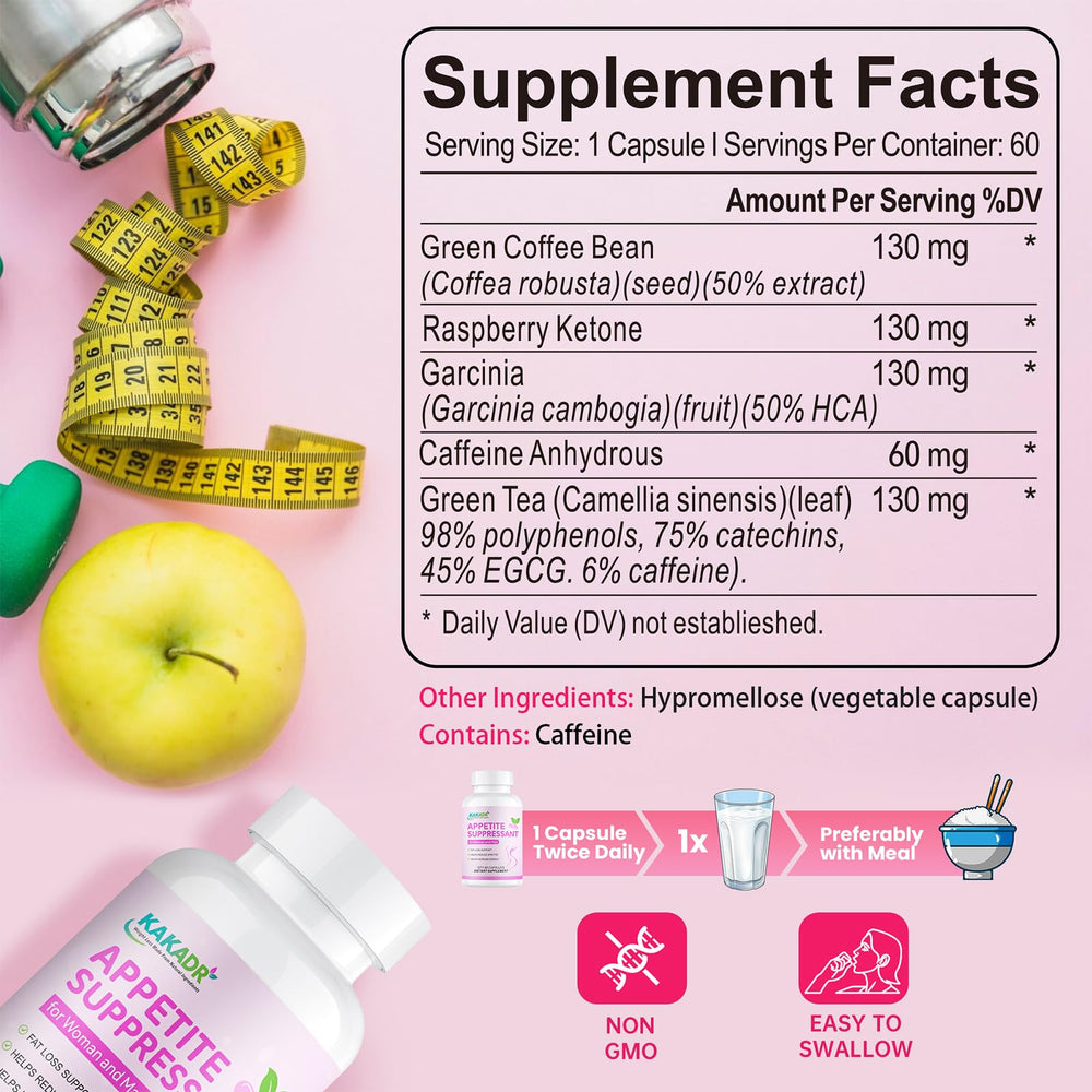 KAKA DR metabolism booster pills in blister pack for energy and fat support.