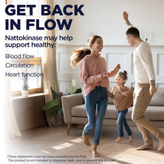 Supplement facts panel for Kal Nattokinase Tablets