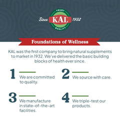 KAL Amino Acid Complex Tablets packaging and bottle