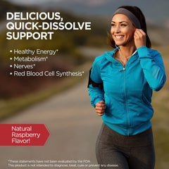 Natural raspberry flavor highlighted on packaging