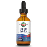 KAL DropIns berry-flavored bottle with B-6, B-12 and folic acid