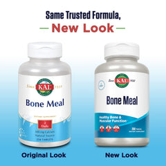 Close-up of KAL Bone Meal Tablets