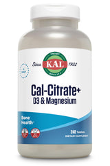 KAL Cal-Citrate+ bottle and label