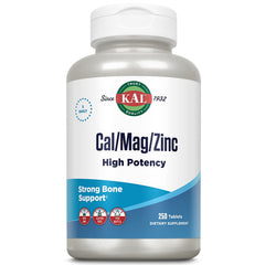 KAL Cal/Mag/Zinc capsules displayed on white background