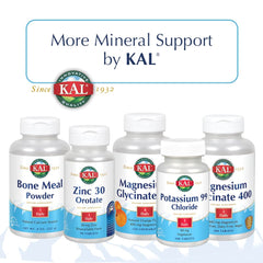 KAL Calcium Citrate with D 180-count bottle and tablets