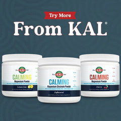 8.5 oz container of KAL Calming Magnesium Glycinate Powder