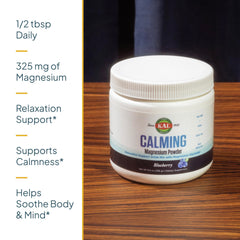 Ingredients list for Calming Magnesium Powder