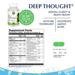 Close-up of KAL Deep Thought Tablets pills
