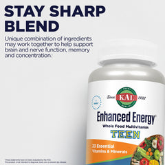 Teens taking Kal Enhanced Energy supplement