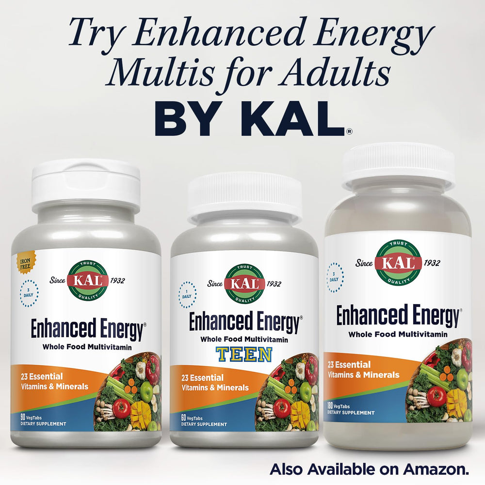 Box with Kal Enhanced Energy for Teens Tablets