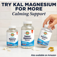 Lifestyle shot featuring joint health with KAL Glucosamine Chondroitin MSM D-3