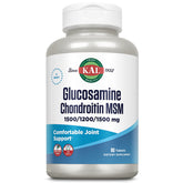 KAL Glucosamine Chondroitin MSM bottle artwork