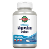 KAL Magnesium Glycinate ActivGels bottle label