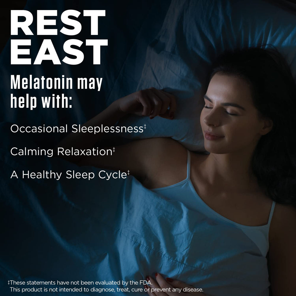 Lemon-flavored melatonin lozenge