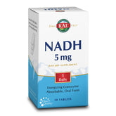 KAL NADH 5 mg tablets bottle – front view