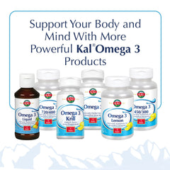 KAL Omega 3 product pack shot on white background